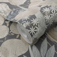 Erismann Secret Garden Secret Grove Denim Blau Vinyltapete Texturiert 10506-44