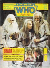 DOCTOR WHO MAGAZINE #81, OCTOBER 1983! NEAR MINT CONDITION! MARVEL CLASSIC!