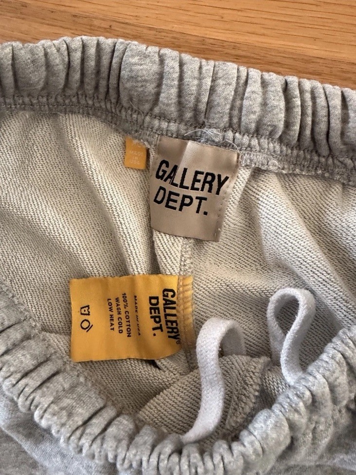 Lanvin x Gallery Dept Sweatpants XL Paint Splatter Flared image 4