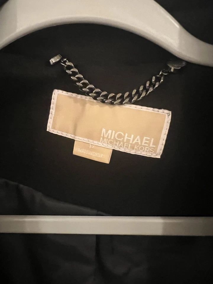 Casaco de lã feminino Michael Kors 3X - Imagem 4 de 4