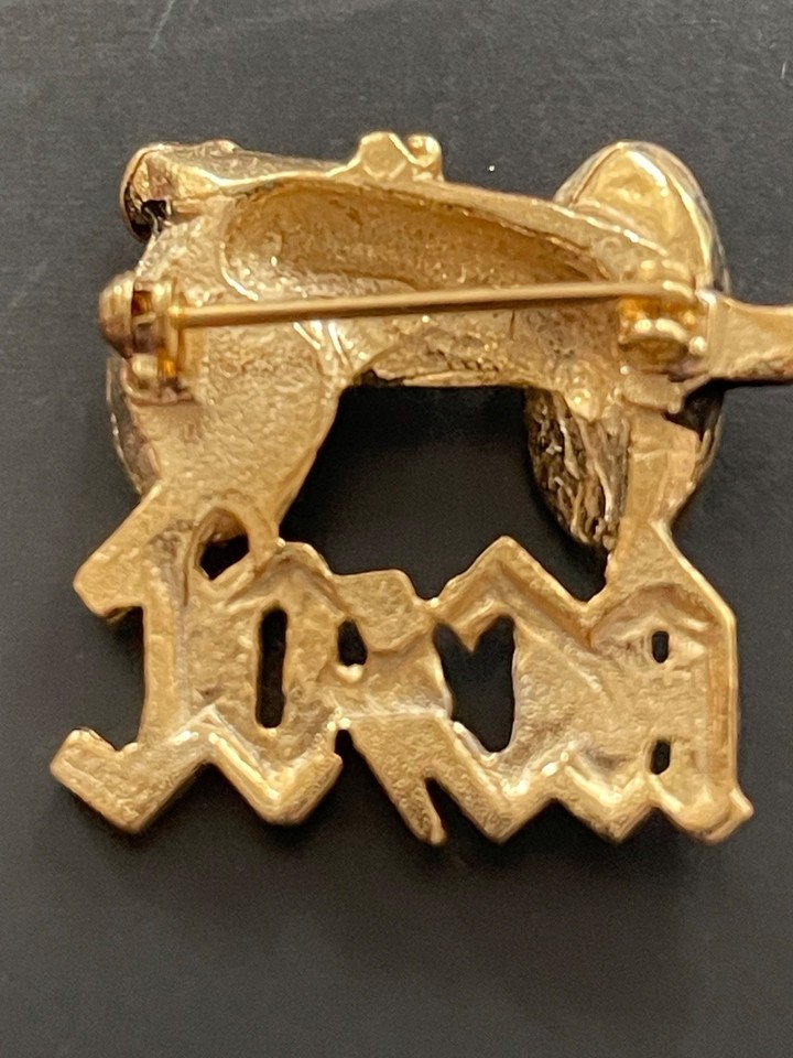 Vintage Rare AC/DC Cannon Pin For Those About To Rock Original Piece ...