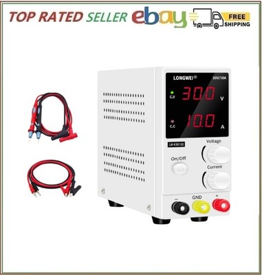 DC Power Supply Variable0-30 V / 0-10 A LW-K3010D Adjustable Switching Regulated
