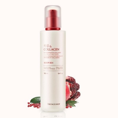 THE FACE SHOP Pomegranate & Collagen Volume Lifting Toner 160ml Elasticity Toner