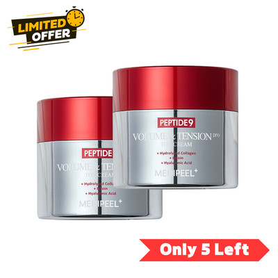 MEDIPEEL Peptide 9 Volume & Tension Tox Cream Pro 50g (Pack of 2) K-Beauty Gifts