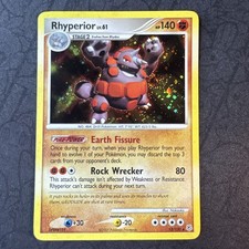 Swirl !!! Rhyperior 12/130 Diamond and Pearl Holo Pokemon on eBay