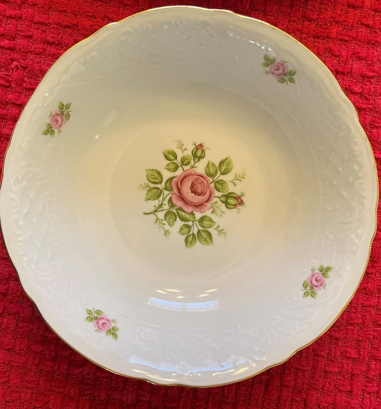 Vintage Fine China BAVARIA SCHUMANN ARZBERG Germany - BOWL - Bavarian Rose