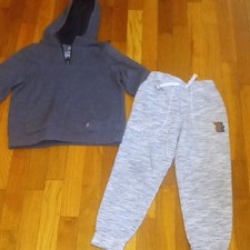 Gray Kids Jogger Pants boys 6