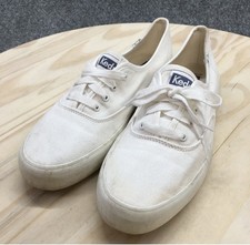 Keds Shoes Womens 8 Champion GN Casual Sneakers White Canvas Lace Up WF67733