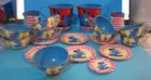 20 PCS VINTAGE 1950s OHIO ART TIN LITHO PLAY DOLLHOUSE TEA SET PUPPIES & FLOWERS