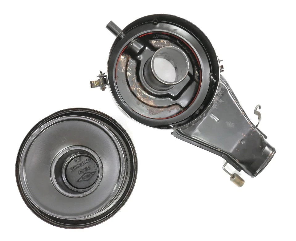 Entrada de purificador de ar 1966 VW Beetle Bug banho de óleo refrigerado a ar 1300cc. 113 129 613 E - Imagem 4 de 4