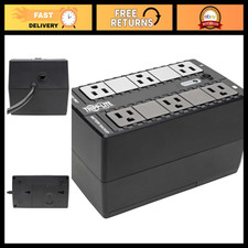 350VA Small UPS Battery Backup  Surge Protector - 210W Power Supply, Compact De