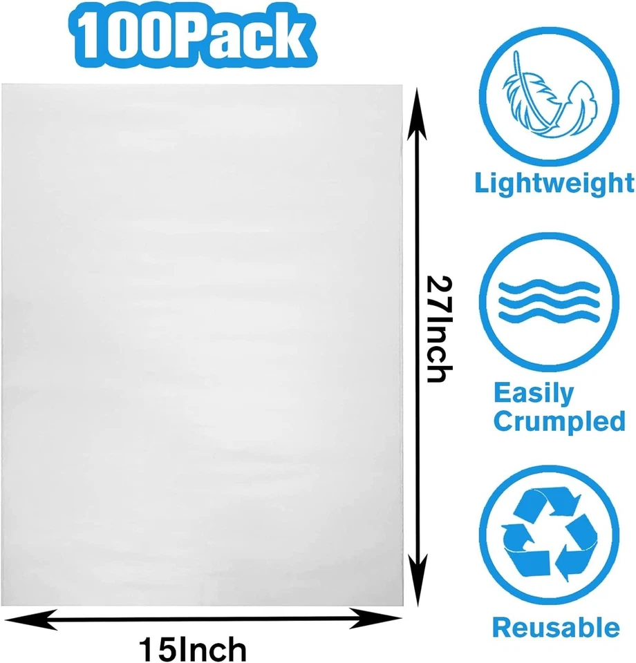 Packing Paper for Moving, Newsprint Packing Paper Sheets for Shipping Transporta - Image 2 of 4