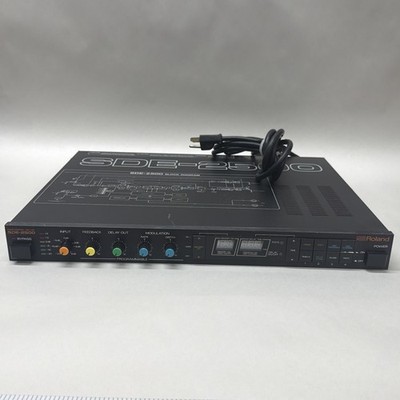 Roland SDE-2500 MIDI Digital Delay Effect Signal Processor Japan US SELLER WORKS