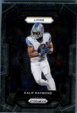 2023 Panini Prizm Kalif Raymond #100 Detroit Lions NFL Football Card WR Reciever