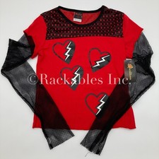  01726470 Spirit Halloween Descendants The Rise of Red Costume Top Size Vary