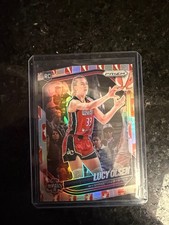 2025 Panini Prizm WNBA Lucy Olsen #104 Logo Prizm RC DSG Exclusive Mystics