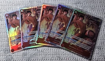 1x Monkey.D.Luffy OP16-015 The Time of Battle Foil