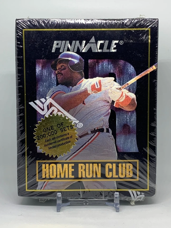 Juego Pinnacle Home Run Club 1993 - 48 cartas con certificado de autenticidad caja sellada Foto 2 de 2
