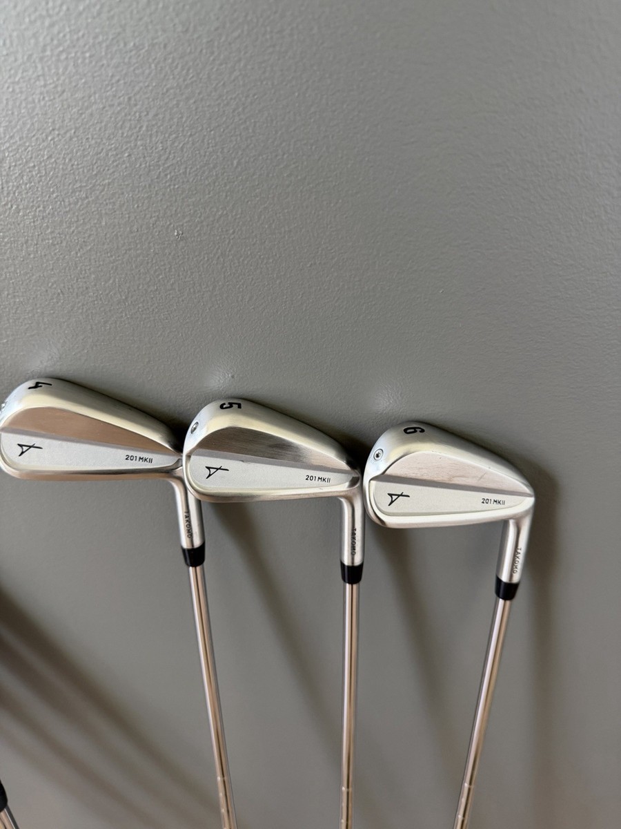 Takomo 201 MKII 4-PW KBS Tour 120 S Stiff Flex Steel Upgraded