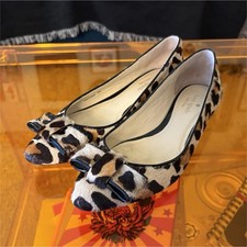 Kate Spade New York Animal Print Bow Ballet F...