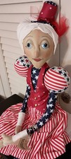 JOE SPENCER-GATHERED TRADITIONS-GALLERIE II-34."H-ANNIE STAR ART DOLL-NEW-2026