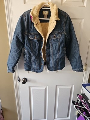 L.L Bean Size MEDIUM JEAN JACKET VERY NICE EXCELLENT CONDITION Demin