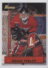 1998-99 Bowman CHL Scout's Choice Brian Finley #SC17 0q3