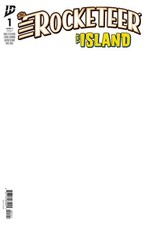 The Rocketeer The Island #1 Blank Sketch Variant Cover D