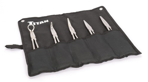 60769 5-Piece 11-Inch Long Nose Pliers Set - Picture 3 of 4