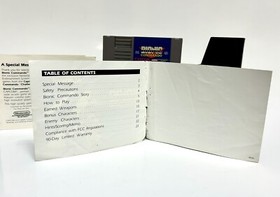 Bionic Commando (Nintendo Entertainment System, 1988) NES Game, Manual, & Sleeve