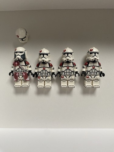 LEGO STAR WARS Clone Army Customs 91st Clone Troopers x4 (heavy trooper)