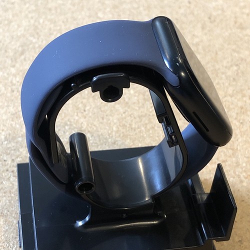 Apple Watch Series 7 Nike S7 (GPS) 45mm Case with New Abyss Blue Sport Band -M/L - Photo 10 sur 10