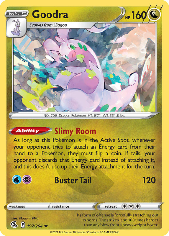 Goodra 197/264 Rare Fusion Strike Pokemon TCG