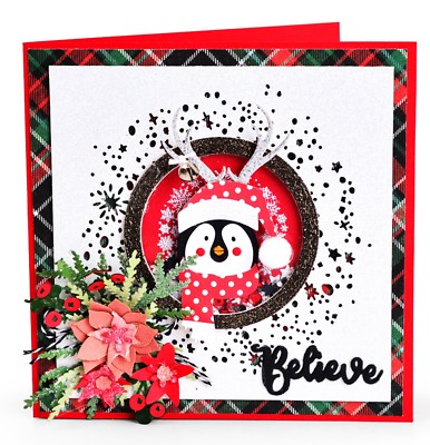 Sizzix Thinlits Cool Yule #663099 24pk set Retail $19.99 designer Tim Holtz FUN!