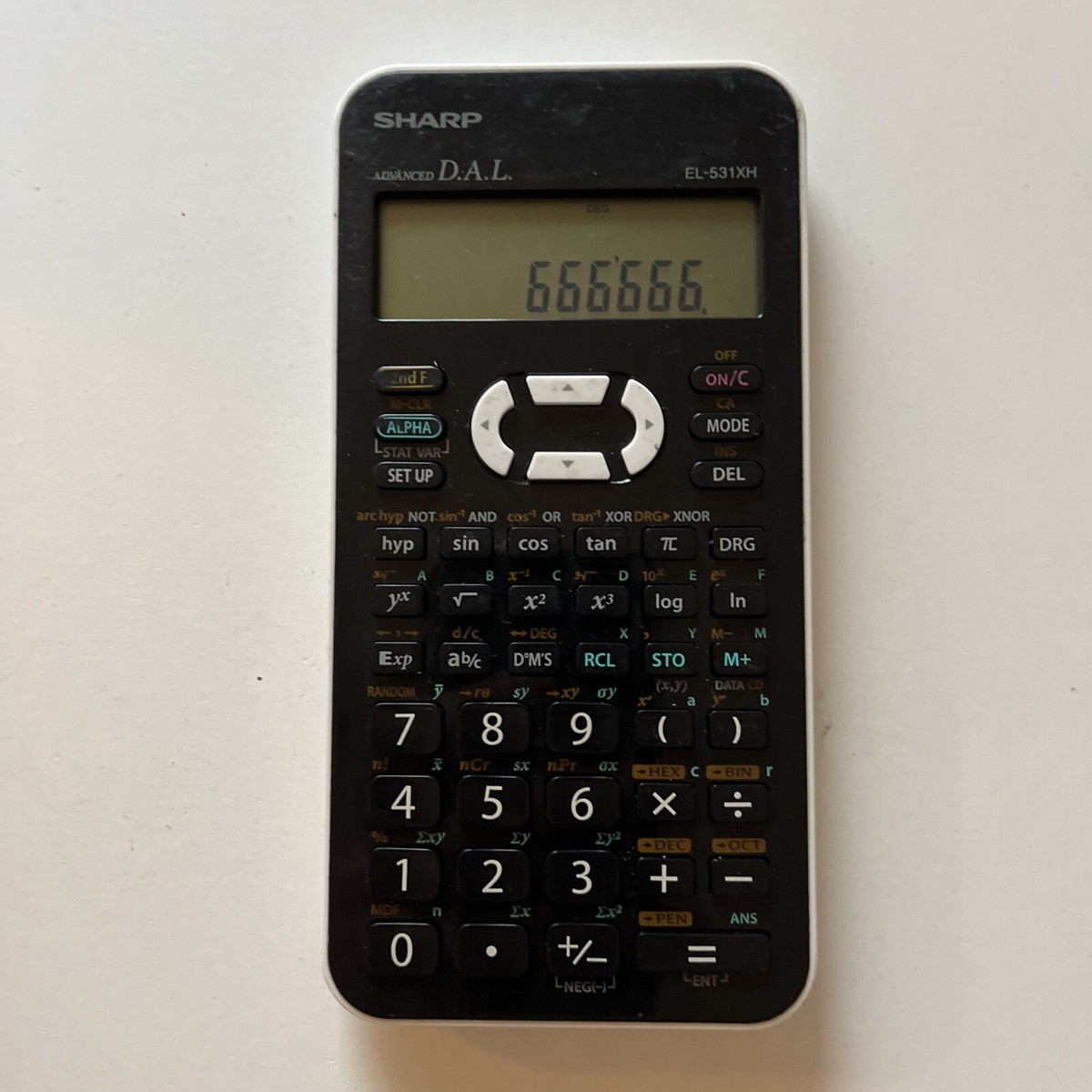 Sharp EL-531XH Advanced D.A.L Scientific Calculator *No Cover* | eBay