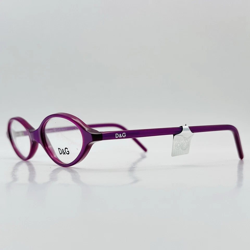 Dolce Gabbana Gafas Mujer Ovaladas Púrpura Brillante Mod. Logo DG 4041 D&G NUEVO Foto 3 de 4