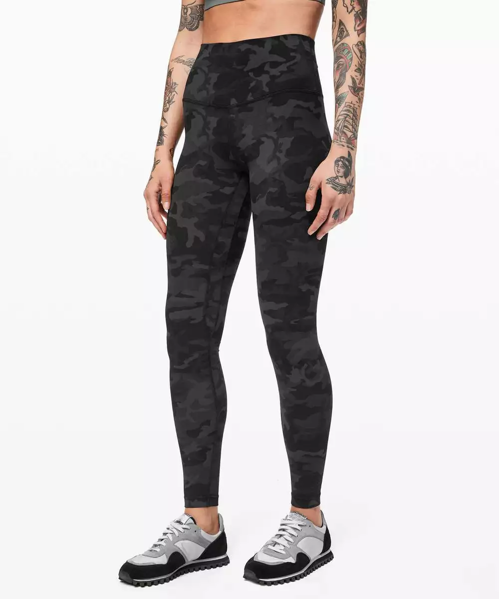 Lululemon Camo Leggings 25 Black Size 4 - $36 (63% Off Retail) - From lucy