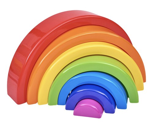 Spark Create Imagine 7-teiliges Rainbow Stacker Bauset