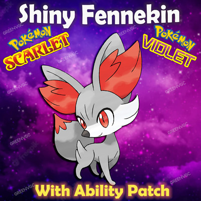 Shiny Fennekin 6IV Hidden Ability Magician | Pokemon Scarlet and Violet