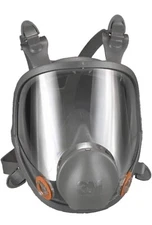 3M Gas Mask 6800 Full Face Reusable Respirator  Full Face Gas Mask Size Medium .