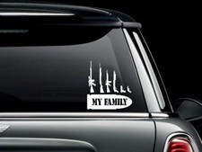 My Gun Family Funny Car Graphics Window Bumper Sticker Decal Us Seller My Gun Family Funny Car Graphics Window Bumper Sticker Decal Us Seller