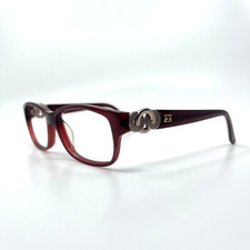 Escada Ves299 Eyeglasses Frames Red Full Rim Col.0v07 H6427