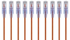 MONOPRICE, INC. 29442 MONOPRICE SLIMRUN CAT6A ETHERNET PATCH CABLE - SNAGLESS RJ