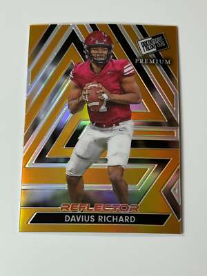 2024 Press Pass Premium Gold Reflector #22 Davius Richard 1/10