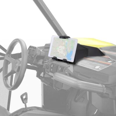 Befestigung für Navigation / Tablet mit Ablagefach Can-am maverick sport 