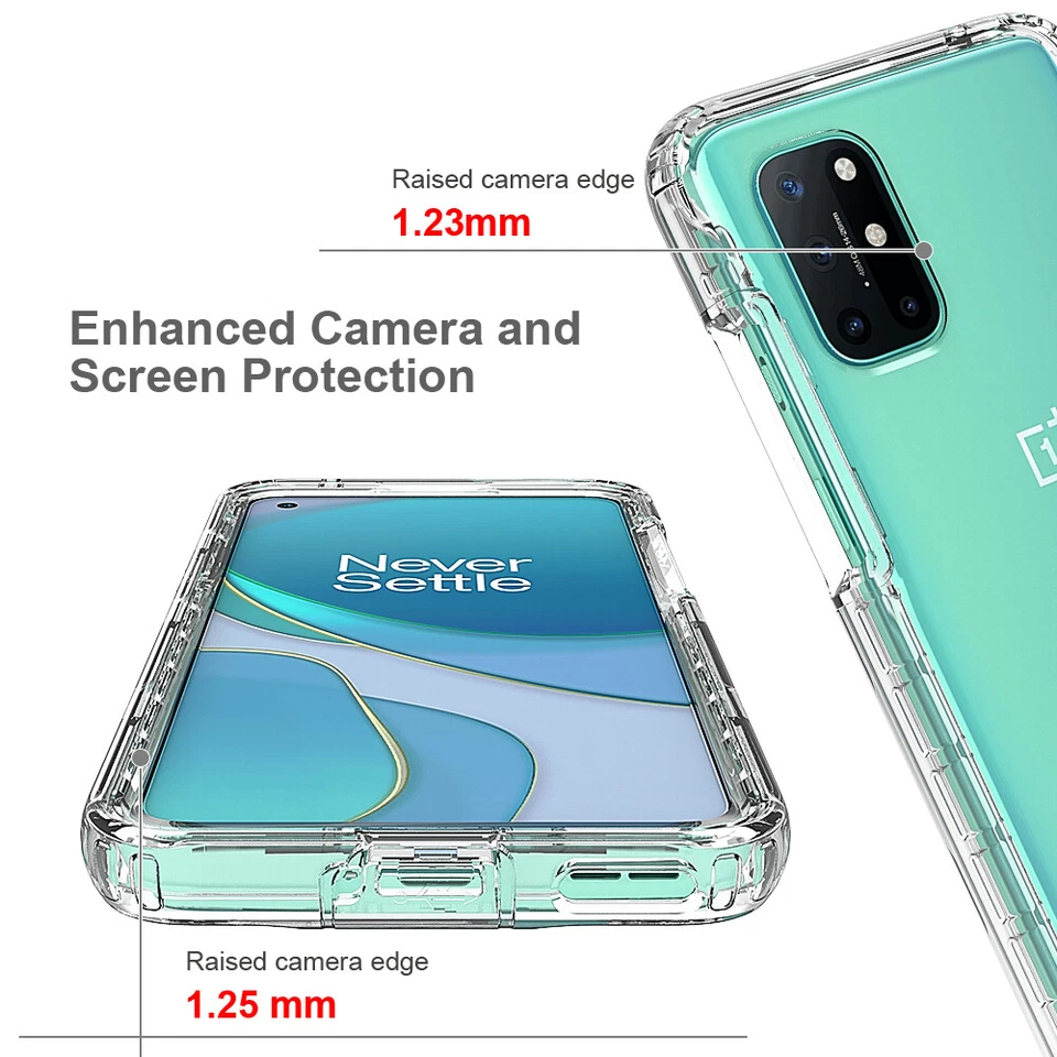 Funda de cuerpo completo con protector de pantalla incorporado para OnePlus 8T 5G [NO OnePlus 8] Foto 4 de 4