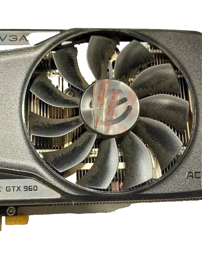 EVGA GeForce GTX 960 SSC 2GB GDDR5 ACX 2.0 Graphics Card HDMI DVI DisplayPort - Image 3 of 4