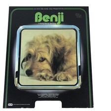 Vintage SelectaVision CED "Benji" Classic Film from MGM/CBS Home Video Free Ship