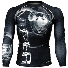 BTOPERFORM FX-169 VIPER Skin Compression Under Base layer MMA Rash guard BJJ Gym