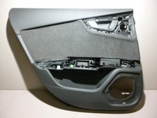 Audi A7 4G Türverkleidung hinten links Alcantara schwarz doorboard 4G8867305 S7